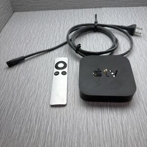 Apple TV 3rd Gen A1469 Media Streamer w Remote‎ HDMI WiFi Tested